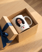 Mug avec tete et nom